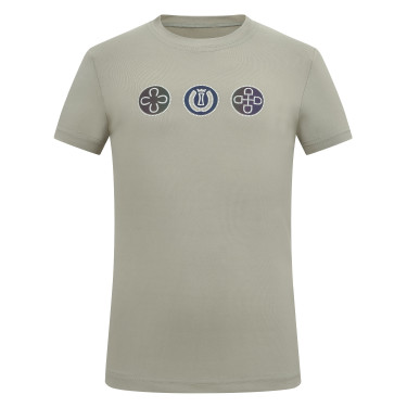 Top a maniche corte Imperial Riding Holographics Kids Oliva chiaro Verde