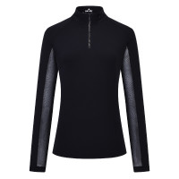 Top a maniche lunghe Euro-Star Joly donna Nero Top a maniche lunghe Euro-Star Joly donna Nero