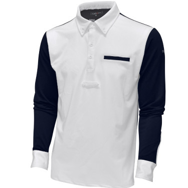 Polo da uomo Urbano a maniche lunghe Flags & Cup Polo da uomo Urbano a maniche lunghe Flags & Cup