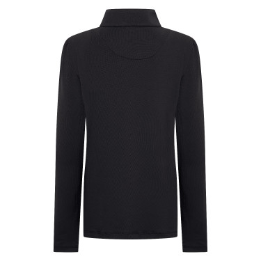 Top a maniche lunghe Imperial Riding Jamy mesh Bambini Nero