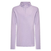 Top a maniche lunghe Imperial Riding Jamy mesh Bambini Glicina Viola Top a maniche lunghe Imperial Riding Jamy mesh Bambini Glicina Viola
