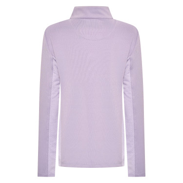 Top a maniche lunghe Imperial Riding Jamy mesh Bambini Glicina Viola