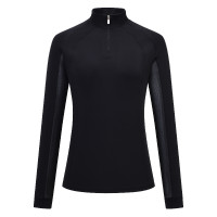 Top a maniche lunghe Imperial Riding Katya donna Nero