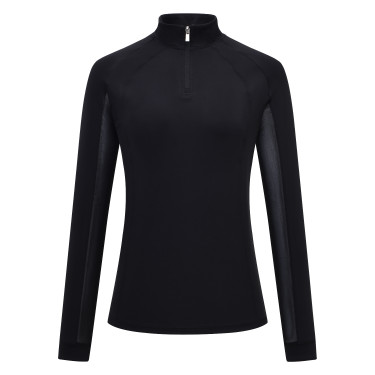 Top a maniche lunghe Imperial Riding Katya donna Nero