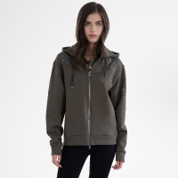 Felpa con cappuccio HV Polo Joan da donna Spilla Blu