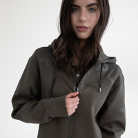 Felpa con cappuccio HV Polo Joan da donna Spilla Blu