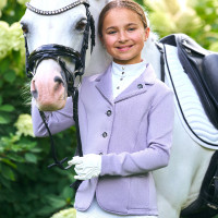 Giacca da concorso Imperial Riding Basic Glam Kids Glicina Viola