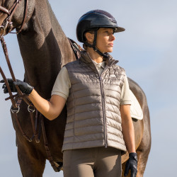 Gilet senza maniche Euro-Star Melania donna Pietra Grigio
