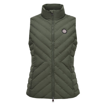 Gilet senza maniche da donna HV Polo Montana Spilla Blu