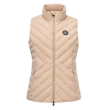 Gilet senza maniche da donna HV Polo Montana Champagne Beige