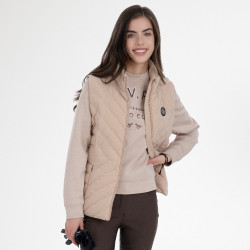 Gilet senza maniche da donna HV Polo Montana Champagne Beige