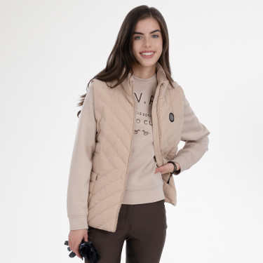 Gilet senza maniche da donna HV Polo Montana Champagne Beige