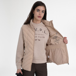 Gilet senza maniche da donna HV Polo Montana Champagne Beige