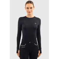 T-shirt a maniche lunghe Harcour Bluvea donna