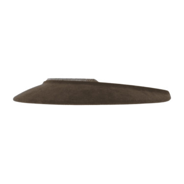 Visiera Angel Flex-On Velluto Choco Marrone