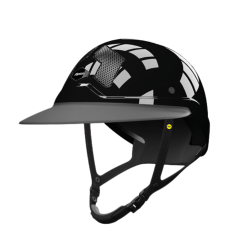Casco Mips Flex-on Armet nero visiera Angel Star sottogola nero