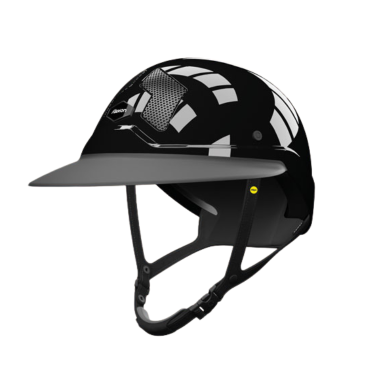Casco Mips Flex-on Armet nero visiera Angel Star sottogola nero
