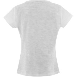 T-shirt da bambino EQUITHÈME "Claire" Bianco
