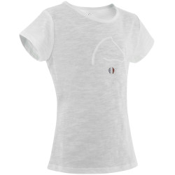 T-shirt da bambino EQUITHÈME "Claire" Bianco