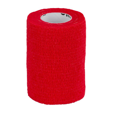 Benda autoaderente 10 cm EquiLASTIC Kerbl Rosso