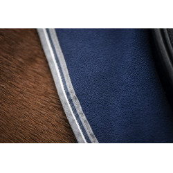 Coperta posteriore Horseware Rambo in pile impermeabile Marino / temporale / grigio argento Blu marino