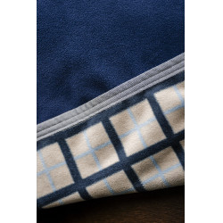 Coperta posteriore Horseware Rambo in pile impermeabile Marino / temporale / grigio argento Blu marino