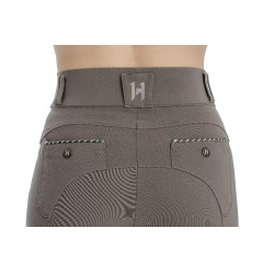 Pantaloni Horseware Newmarket a vita media con grip al ginocchio Temporale Blu