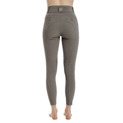 Pantaloni Horseware Newmarket a vita media con grip al ginocchio Temporale Blu