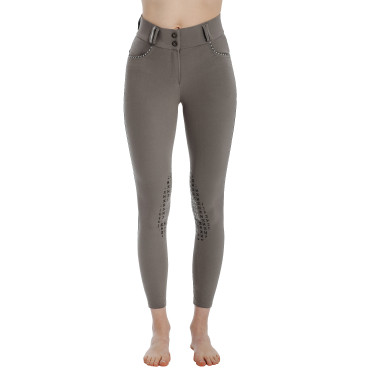 Pantaloni Horseware Newmarket a vita media con grip al ginocchio Temporale Blu