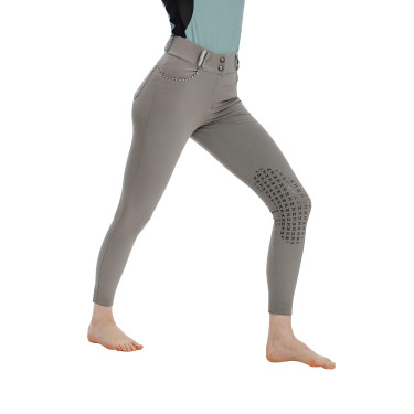 Pantaloni Horseware Newmarket a vita media con grip al ginocchio Temporale Blu