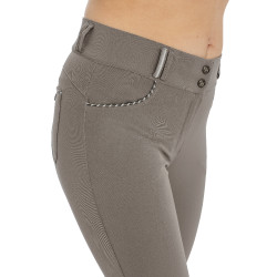 Pantaloni Horseware Newmarket a vita media con grip al ginocchio Temporale Blu