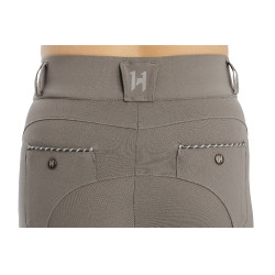 Pantaloni Horseware Newmarket a vita media con grip al ginocchio Temporale Blu