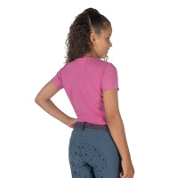 Kinder T-shirt Pony Club HKM Bianco