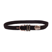 Cintura elastica Rosegold Glamour Style HKM Marrone / oro rosa Cintura elastica Rosegold Glamour Style HKM Marrone / oro rosa
