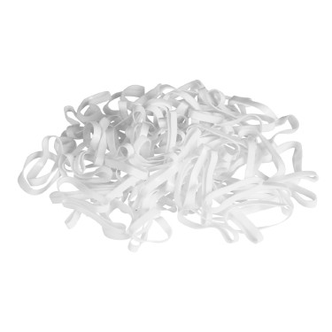 Elastici per trecce in silicone Kerbl Bianco
