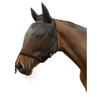 MASQUE DE PROTECTION CONTRE LES INSECTES - FRANGES Noir