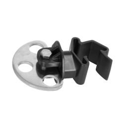 Isolatore per maniglia Vario AKO per T-Post Nero