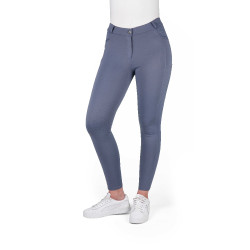 Pantaloni Equithème Capucine donna Grigio verde