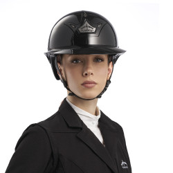 Casco Veredus Vita GST visiera standard Nero lucido