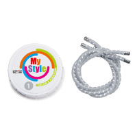Kit di profili Casco My Style a righe Argento riflettente