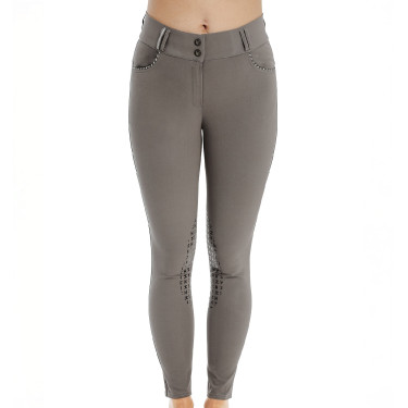 Pantaloni Horseware Newmarket a vita media con grip al ginocchio Orchidea indaco Viola Pantaloni Horseware Newmarket a vita media con grip al ginocchio Orchidea indaco Viola