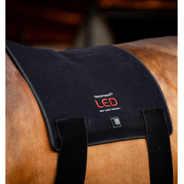 Tappetino terapeutico a luce rossa LED Horseware Nero / nero Tappetino terapeutico a luce rossa LED Horseware Nero / nero