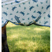 Coperta anti-insetti Horseware Amigo Bug Rug XL Plus Motivo libellula / argento / blu / salvia Motivi Coperta anti-insetti Horseware Amigo Bug Rug XL Plus Motivo libellula / argento / blu / salvia Motivi