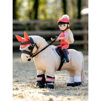 Cuffia anti-mosche per giocattolo Mini Pony LeMieux Inchiostro Blu Cuffia anti-mosche per giocattolo Mini Pony LeMieux Inchiostro Blu