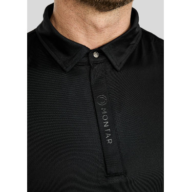 Polo Montar Clubwear Essential uomo Nero