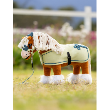 Coperta da concorso per giocattolo Mini Pony LeMieux Distintivo Verde Coperta da concorso per giocattolo Mini Pony LeMieux Distintivo Verde
