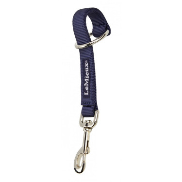 Gurt mit Karabinerhaken LeMieux Hook & Loop Blu navy