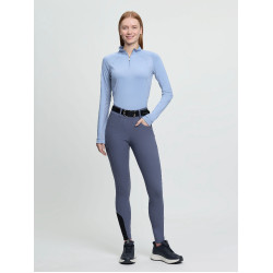 Leggings da equitazione Amy LeMieux donna Ombra Blu