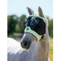 Maschera anti-mosche Visor-Tek Camo con copriorecchie Blu