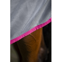 Coperta anti-mosche Bucas Buzz-Off Rain con copricollo Argento / blu Coperta anti-mosche Bucas Buzz-Off Rain con copricollo Argento / blu
